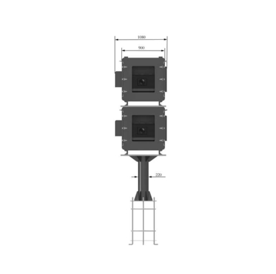 Intelligent Temperature Control and Air Conditioning in Outdoor Projector Waterproof Box