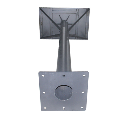 Steel Floor Mount Upright Post Boltless Shelving Upright Posts 1000 Pounds Load Capacity