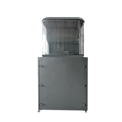Outdoor projector shell of track mirror protective box