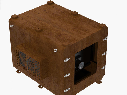 outdoor projector housing Galvanized Sheet Wall Mounted Cabinet Type Air Conditioner 110V-220V
